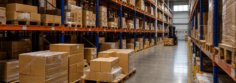 Transport LTL w magazynie logistycznym
